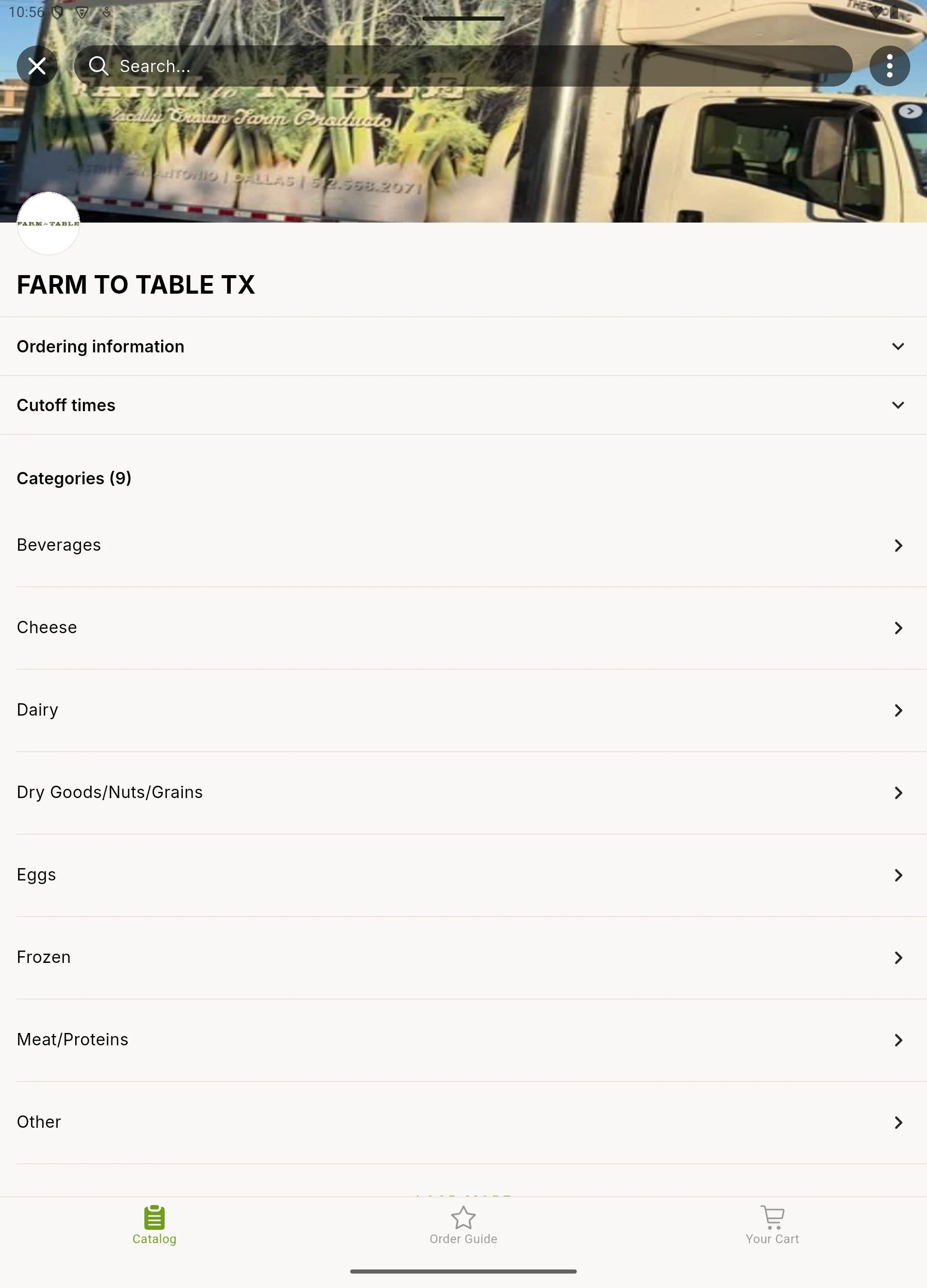 Farm to Table TX screenshot