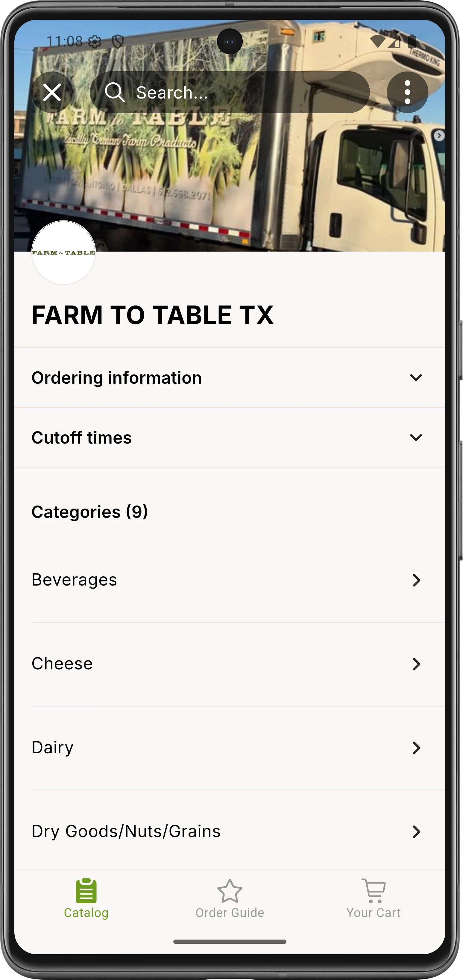 Farm to Table TX screenshot